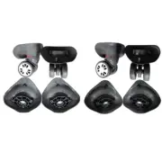 1 pair A08 DIY Suitcase Luggage Replacement Swivel Mute Roller Repair Accessory