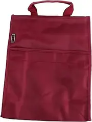 [Parliky] Oxford Document Bag Portable Stationery Organiser Zipper Makeup Schoolbag File Storage Bag Organizer Insert