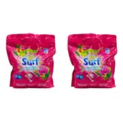 160pc Surf Fabric Stain Removal Washing Capsules Front & Top Loader Rose Fresh