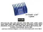 ANDIS #7 1/16" Pet Blade GUIDE ATTACHMENT COMB*Fit AGC,Oster A5,Wahl KM Clipper