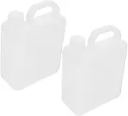 BUGUUYO Plastic Gallon Jugs 1 Liter Juice Jugs Refillable Storage Containers Empty Milk for Water Oil Juice