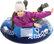 Sleds for Snow,80cm Heavy Duty Snow Tube Outdoor Snow Toys - Tear-Resistant Kids Snow Sled Sledding Tube for Outdoor Playing
