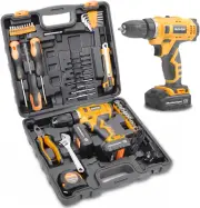 Masterspec 47Pcs 12V Cordless Drill Driver Set Household Hand