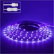 6.6FT LED Black Light Strip, 395-400nm UV, Flexible USB Blacklight for Party,