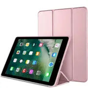For Apple iPad Air 1 9.7 inch 1st Gen Folio Leather Smart Magnetic Flip Stand Case Cover (Rose Gold)