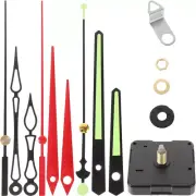 Fluorescent Clock Hands Mechanism Replacement Long Shaft Movement