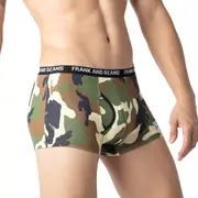 Mens Boxer Briefs Cotton Camouflage print - Frank and Beans Underwear