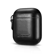 FCowhide PU Leather Headphone Case Strap Portable Buckle Bag Cover for Apple Airpods iPhone Bluetooth Earphone Case Boxes