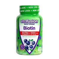 在飛比找Yahoo!奇摩拍賣優惠-熱賣 美國 vitafusion biotin 生物素 10