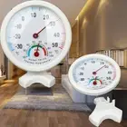 Round Small Indoor Analog Temperature Humidity Meter Thermometer Hygrometer