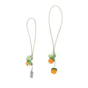 Accessories Bag Charm Key Chain Key Ring Car Keyring Ornament Persimmon Keychain