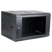 Pro2 6RU Wall Mount Cabinet Assembled Server Rack w/ Glass Door 600x450mm