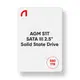 ABKO AGM S1T SATA3 SSD 白色 100 x 70 x 7 毫米