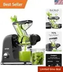 Single Serve Cold Press Juicer - Gentle Masticating Technology for Fresh Juice