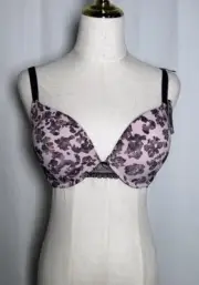Modern Movement Bra Push Up Underwire 32DD Convertible To Racerback T- Shirt