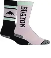 [Burton] unisex-child Weekend Midweight Socks (2 Pack)