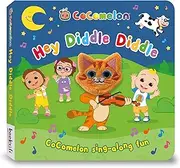 CoComelon Finger Puppet Book - Hey, Diddle Diddle - CoComelon Sing-Along Fun - Board Book for Babies and Toddlers - Baby Shower Presents