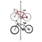 RAD Cycle Aluminum Bike Stand Bicycle Rack Storage or Display Holds Two Bicyc...