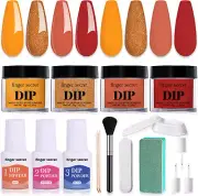 Powder Nail Dipping Kit,10G/0.35Oz Dip Powder Nail ,4Colors Dip Powder,Dip Powde