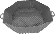 BEBEMOKO Reusable Silicone Liner for Air Fryer Cooking Baking Mat Heatproof Non-Stick