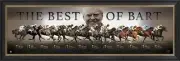 The Best of Bart - Bart Cummings Melbourne Cup Limited Edition Print Framed COA