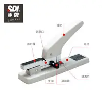 在飛比找松果購物優惠-【SDI 手牌】1140P 重力型釘書機 (8.3折)