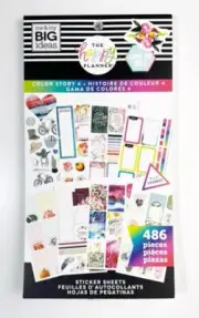 The Happy Planner Sticker Book COLOR STORY 4 New- TX