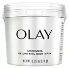 Olay Charcoal Detoxifying Body Mask Scrub for Women, 0.35 oz
