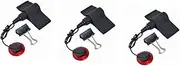 Totority 3pcs Sound Pickup for Acoustic Instruments Microphone for Guitar/violin/banjo/ukulele/mandolin 10' Cable