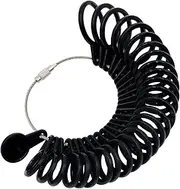 NIUPIKA Ring Sizer Finger Measure Tool Jewellery Sizing Tools Rings Size 1-13 with Half Size 27 Pieces
