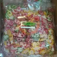 在飛比找蝦皮購物優惠-krupuk mentah 250g蒜頭樹薯脆片