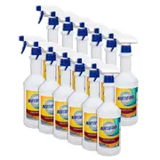 12PK Northfork 750ml Liquid Disinfectant Decanting Empty Bottle Surface Spray