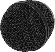 Mesh Microphone Grille Head, Hardened Steel Ball for SM58S SM58LC BETA58 BETA58A SA M30 SV100 UT2 PGX24 SLX4, with Foam Windscreen (Black)