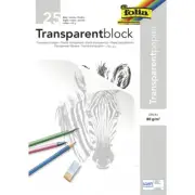 Paper Transparent Tracing Block 25 Leaves A3