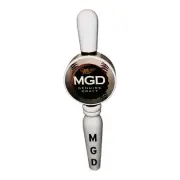Vintage Miler Genuine Draft MGD Baseball Beer Tap Handle 12” Tall New In Box NIB