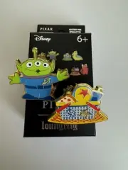 Toy Story Alien Picnic Basket Loungefly Enamel 2 Pin Set Disney Pixar with Box