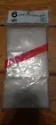 6 NIB Vintage Clear K Mart Cassette Cases Storage New Old Stock