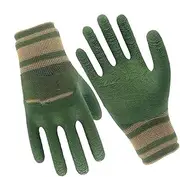 Walopola Gardening Gloves for Women,Yard Working Garden Gloves - Puncture-Resistant Rubber Tools, Thorn-Proof Waterproof Accessories for Weeding, Digging, Raking, Pruning
