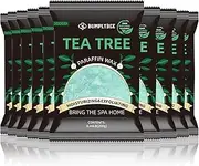 BUMPLYBEE Paraffin Wax for Hand and Feet,10 Pack Tea Tree Paraffin Wax Refills for Hand & Foot Wax Bath, Moisturizing Hands Feet, Deep Hydration