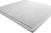 Grey Memory Foam Play Mat - 3CM Thick, Soft Coral Velvet, Large Non-Slip Nursery Rug, Tummy Time,Crawling Mat,Yoga Mat,Living Room Mat(150 * 200 * 3cm)