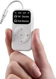 Airplane Bluetooth 5.3 Adapter Transmitter for Headphones with Aptx Low Latency