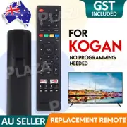 Replacement TV Remote Control for Kogan Smart TV with NETFLIX + YOUTUBE key AU