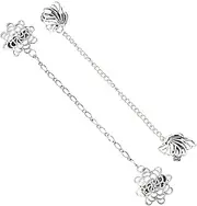 [TEMPNAP] Cardigan Sweater Clips Collar Chain Bra Lapel Clip Fashion Pin Zinc Alloy Corsage Brooch