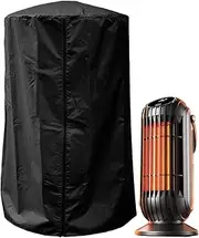 Patio Heater Covers, Garden Heater Protector, Wind-Resistant Cover, Waterproof And Dustproof, Protects Against Uv Damage, 190t Silver Coated, 61x96.5cm Fits For Most Patio Heaters