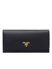 Prada Large Saffiano Leather Wallet