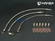 MAMBA SAAB 9-3 B204 Garrett TB25 TB2569 Turbo Oil & Water Line / No More Leak