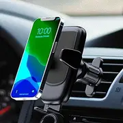 [100% Australian Owned] Raviant Car Phone Holder, Universal Car Phone Mount for Vents, Mobile Phone Holder for Car Compatible with iPhone15 Pro Max, Samsung and Many More【2024 Upgraded】