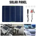 Portable Solar Panel 10W 20V Waterproof Solar Trickle Charger Battery ToCAl