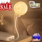 Moon Lamp Moon LED Night Light Voice Activated with 3 Timers Bedside Lamp AU
