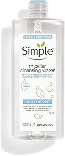 Simple Water Boost Facial Cleanser Micellar Water